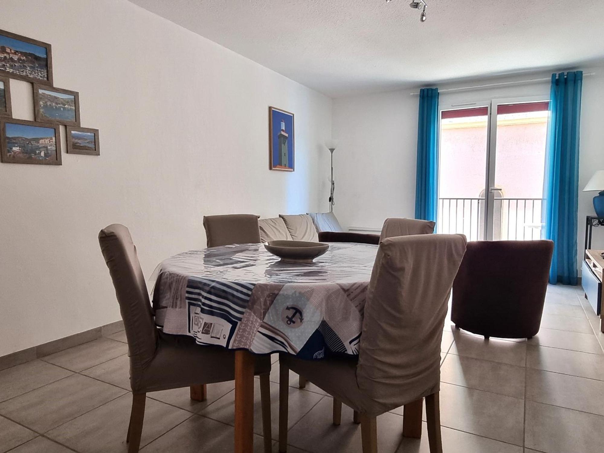 Port-Vendres - Appartement F3 Avec Parking Et Wifi - Fr-1-309-241 旺德尔港 外观 照片