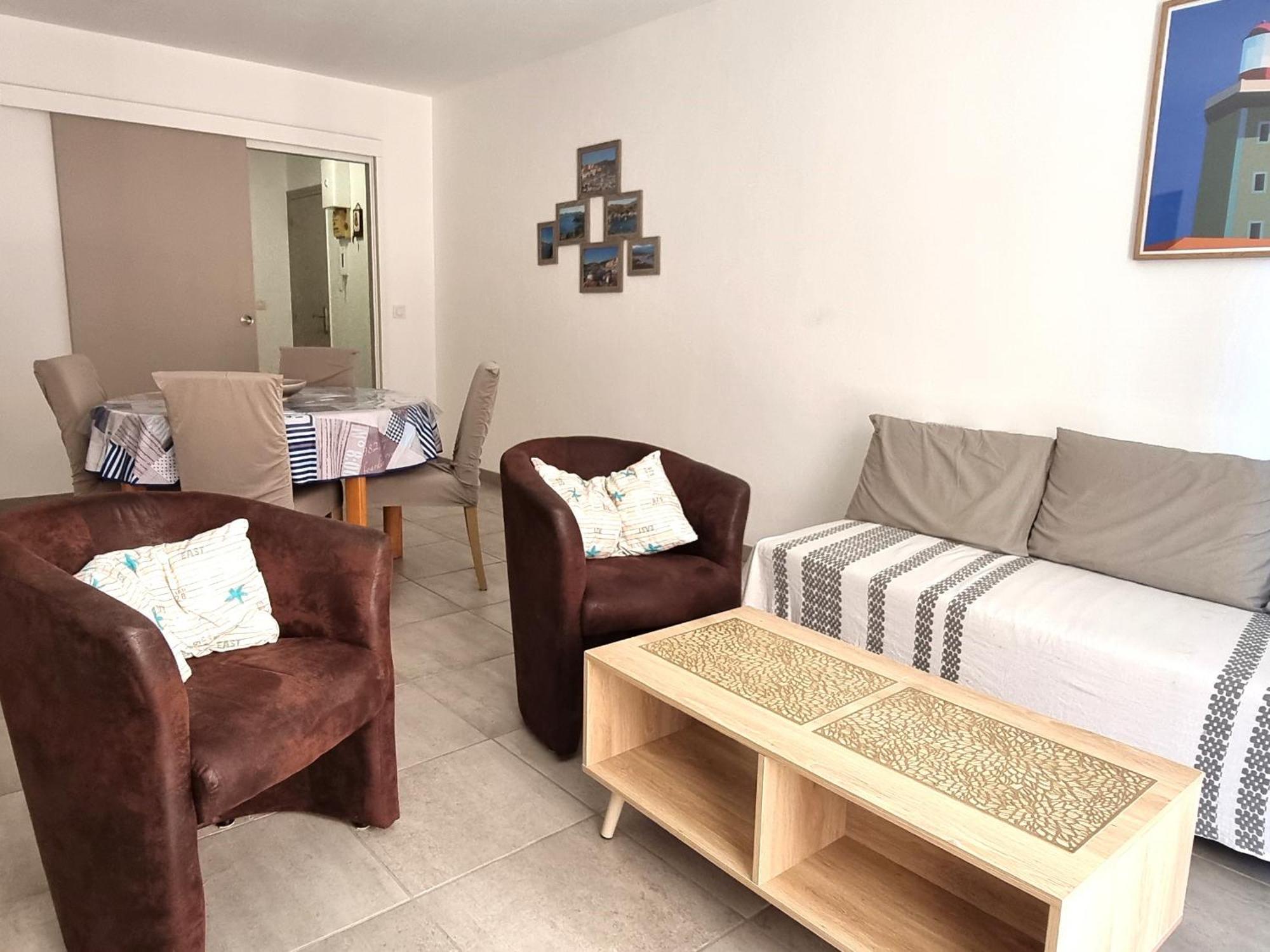 Port-Vendres - Appartement F3 Avec Parking Et Wifi - Fr-1-309-241 旺德尔港 外观 照片