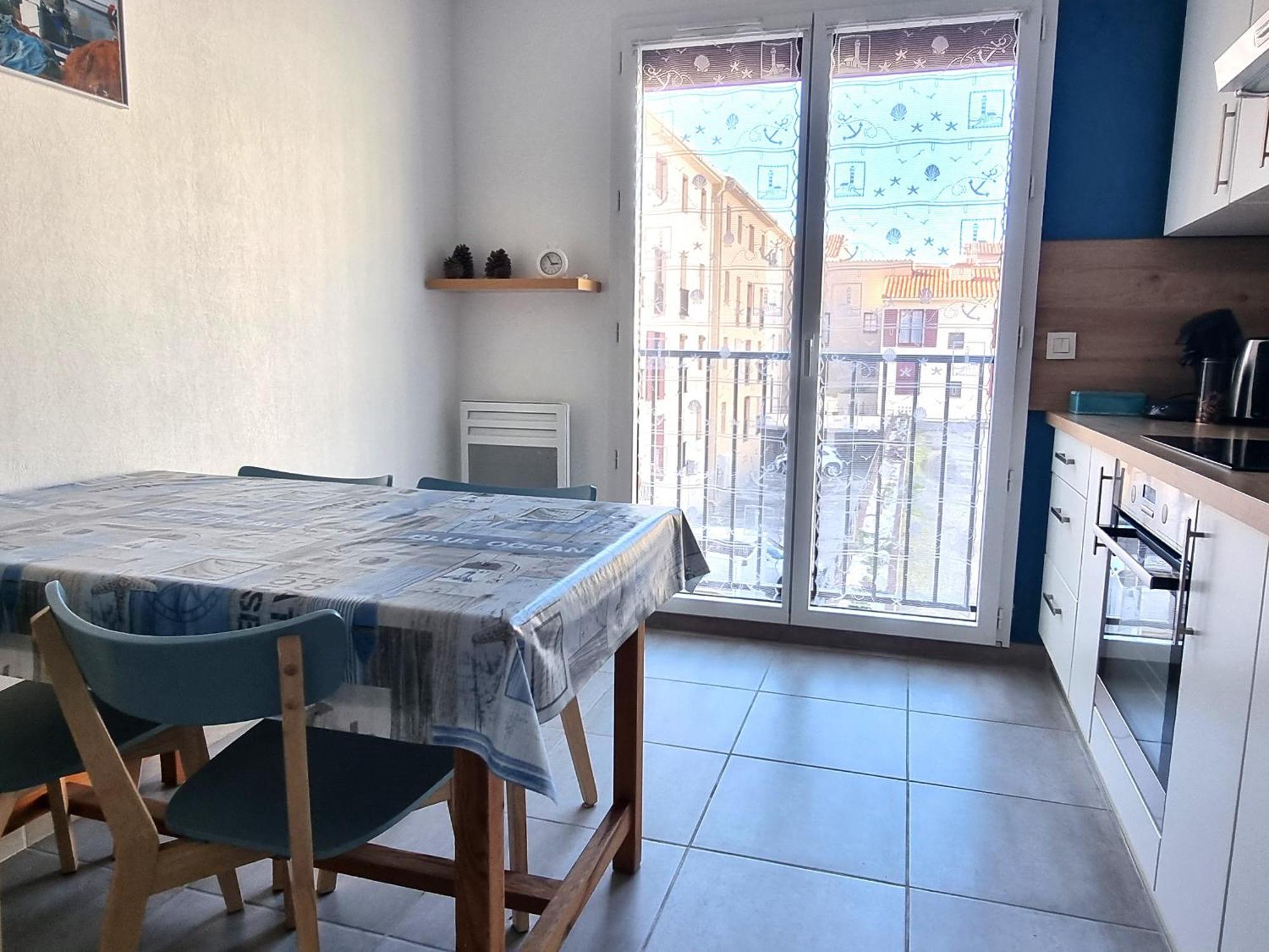 Port-Vendres - Appartement F3 Avec Parking Et Wifi - Fr-1-309-241 旺德尔港 外观 照片